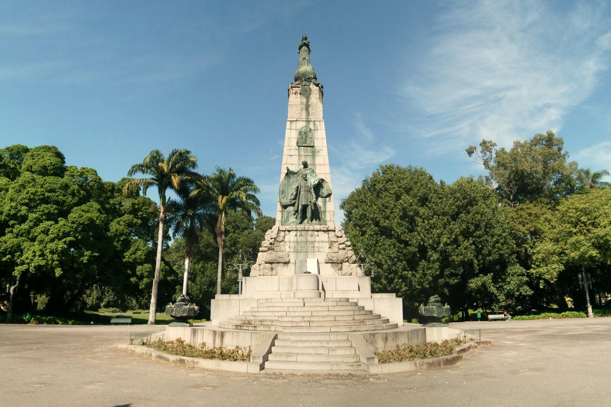 Monumento no Campo de Santana (ou Praça da República), no Centro do Rio de Janeiro.
