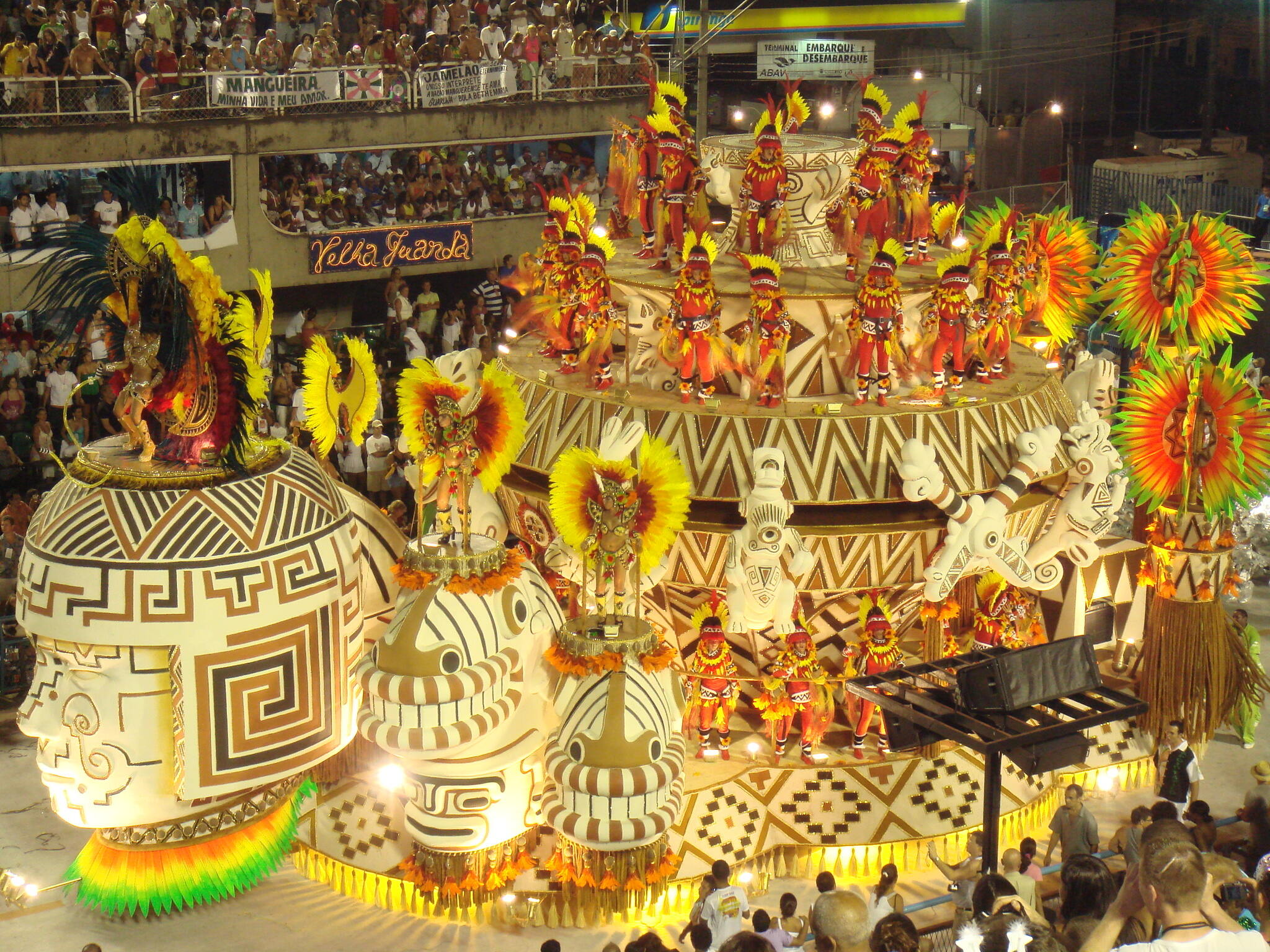 Carnival in Rio de Janeiro.