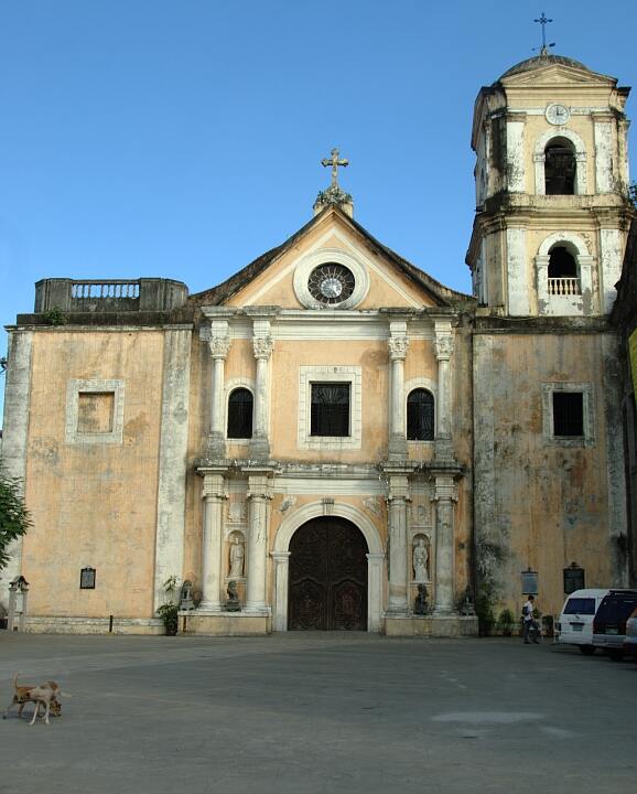 San Agustin Church facade