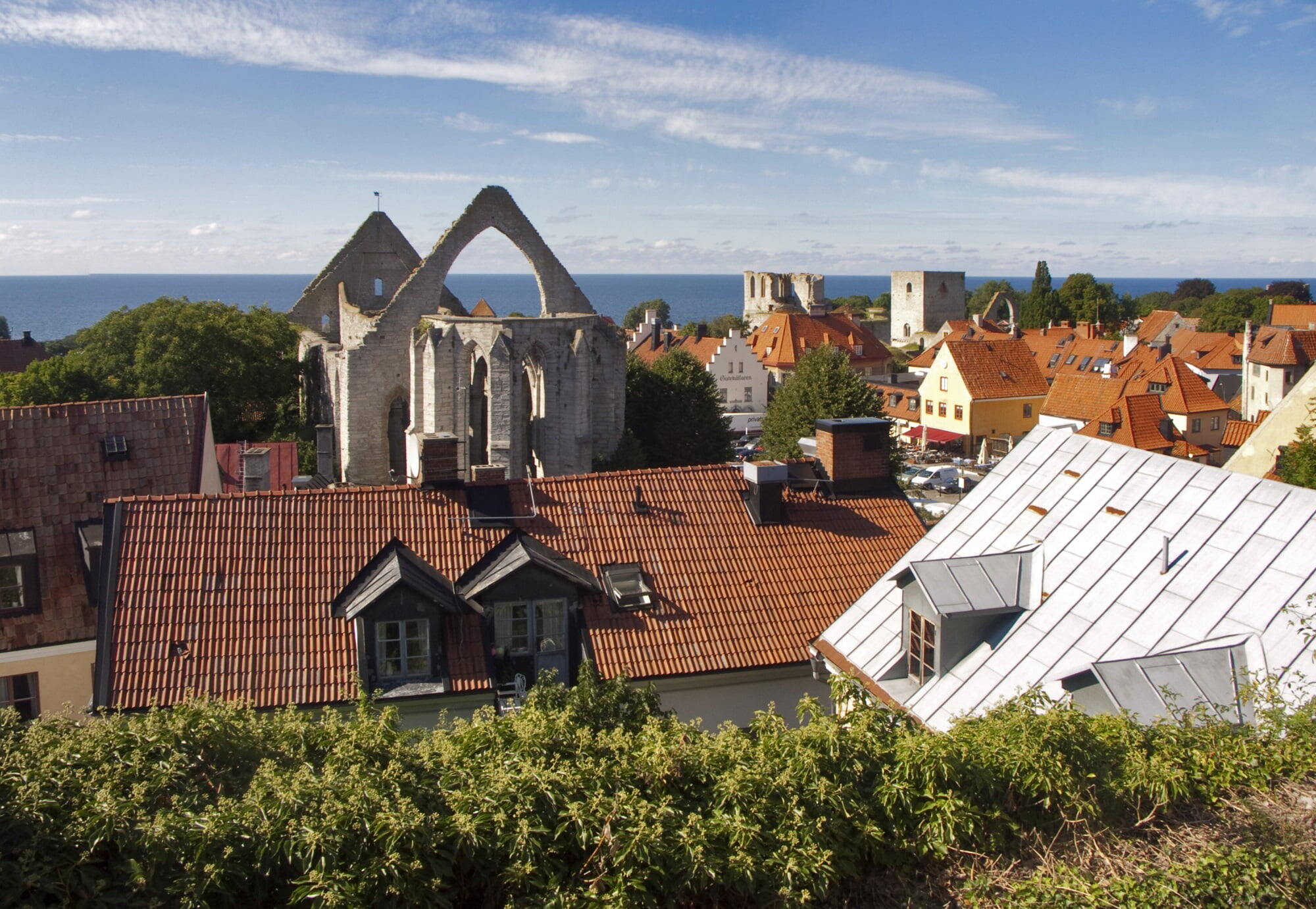 Visby - Visby panorama från klinten