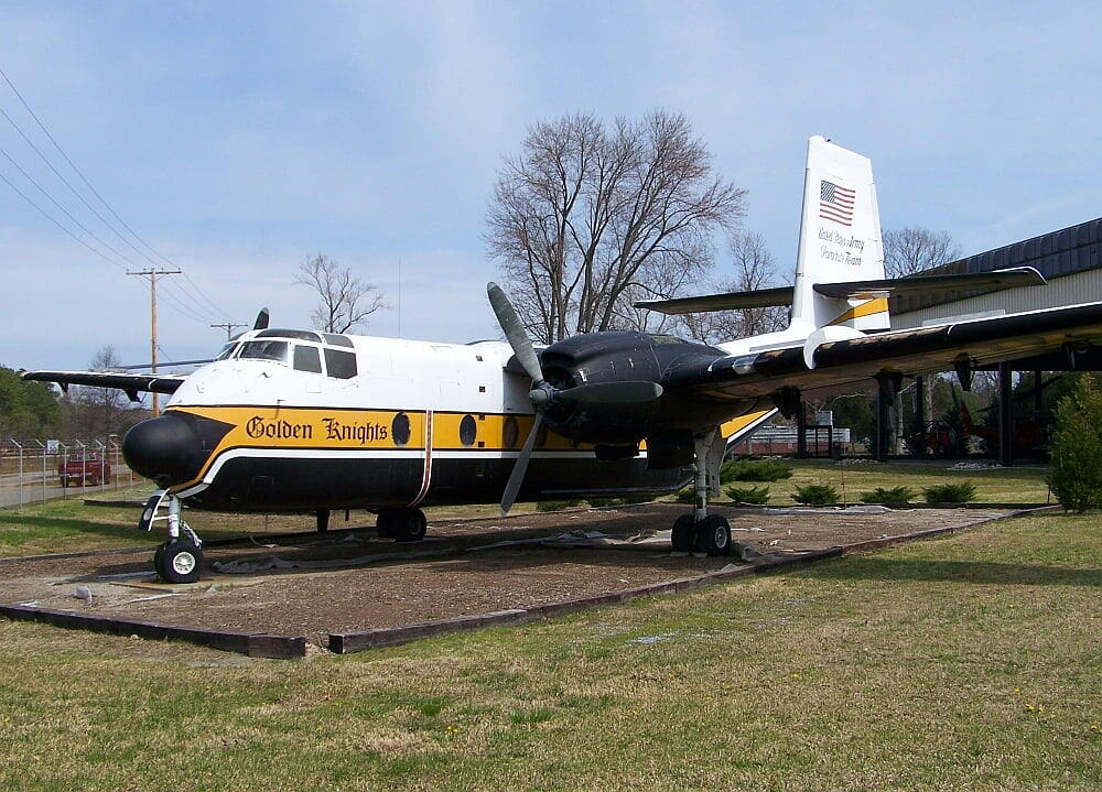 Newport News - C7 Caribou at the US Army Transportation Museum, Fort Eustis, VA.