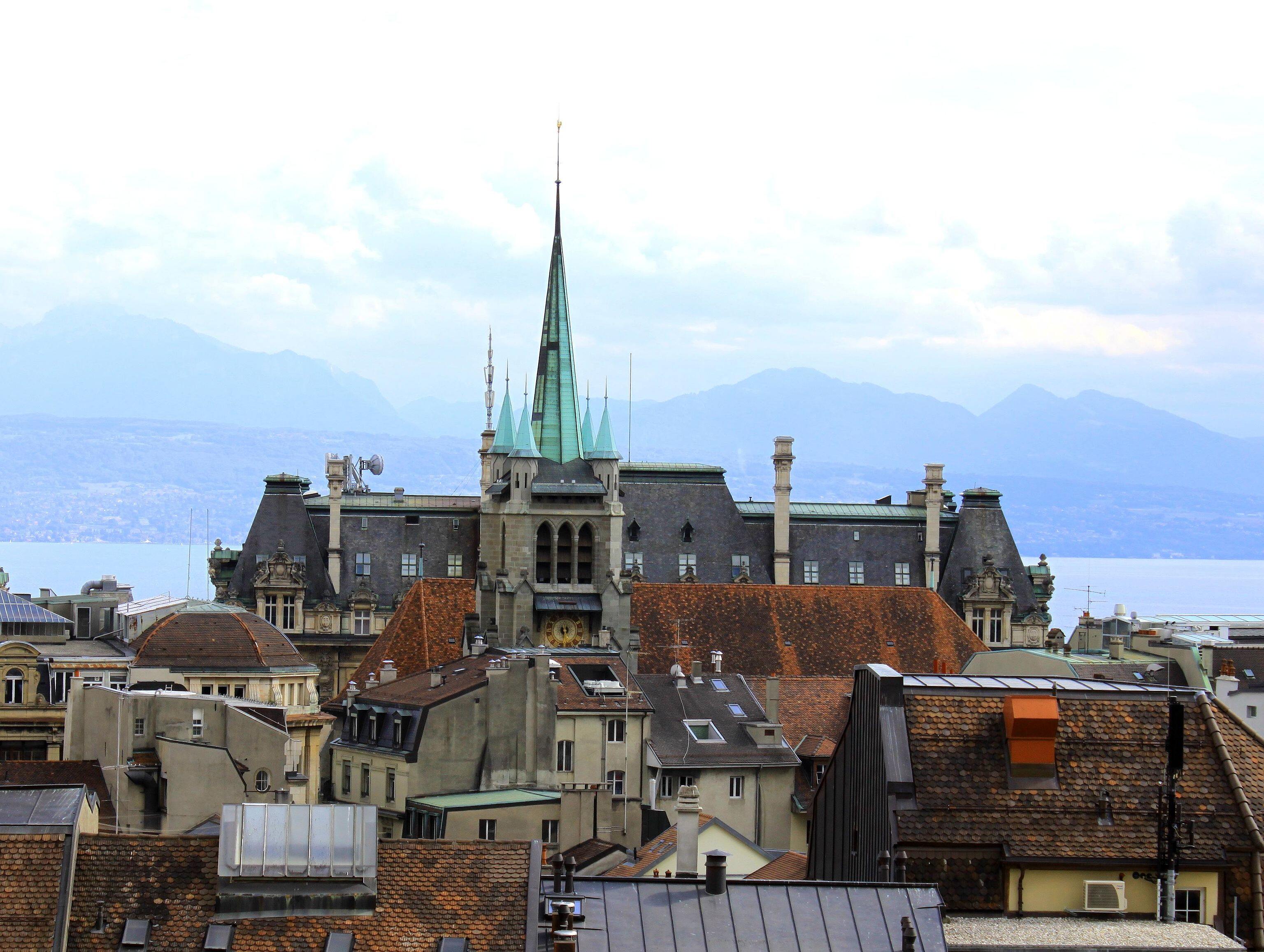 Suisse, canton de Vaud, Lausanne, Église réformée Saint-François