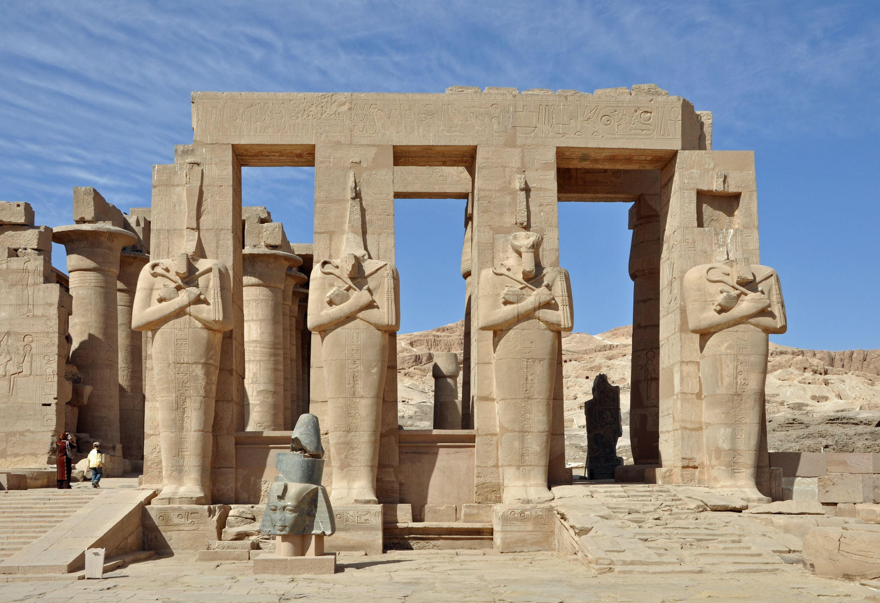 Luxor - Luxor (Egypt): the Ramesseum
