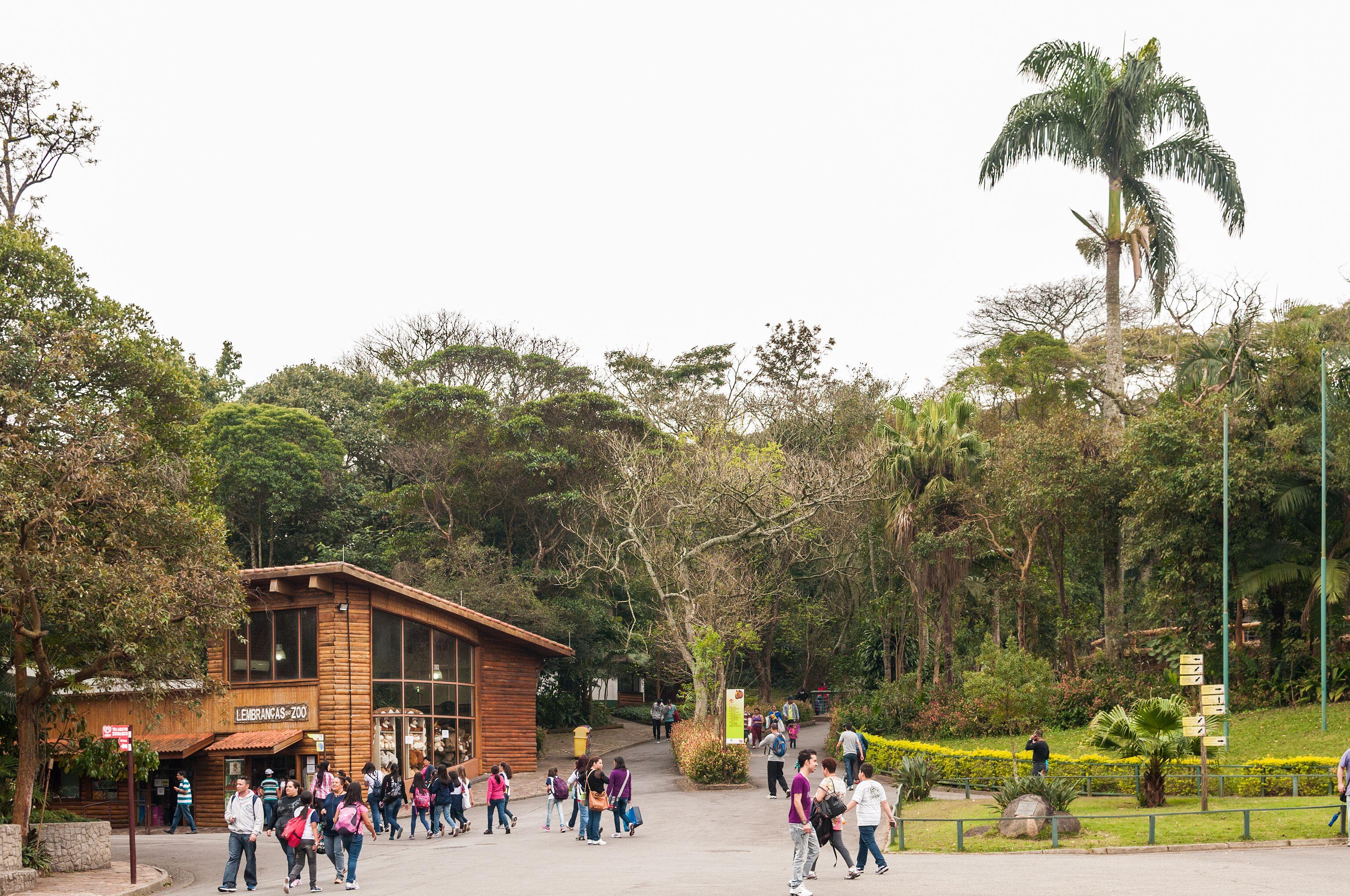 São Paulo Zoo, welcome view
