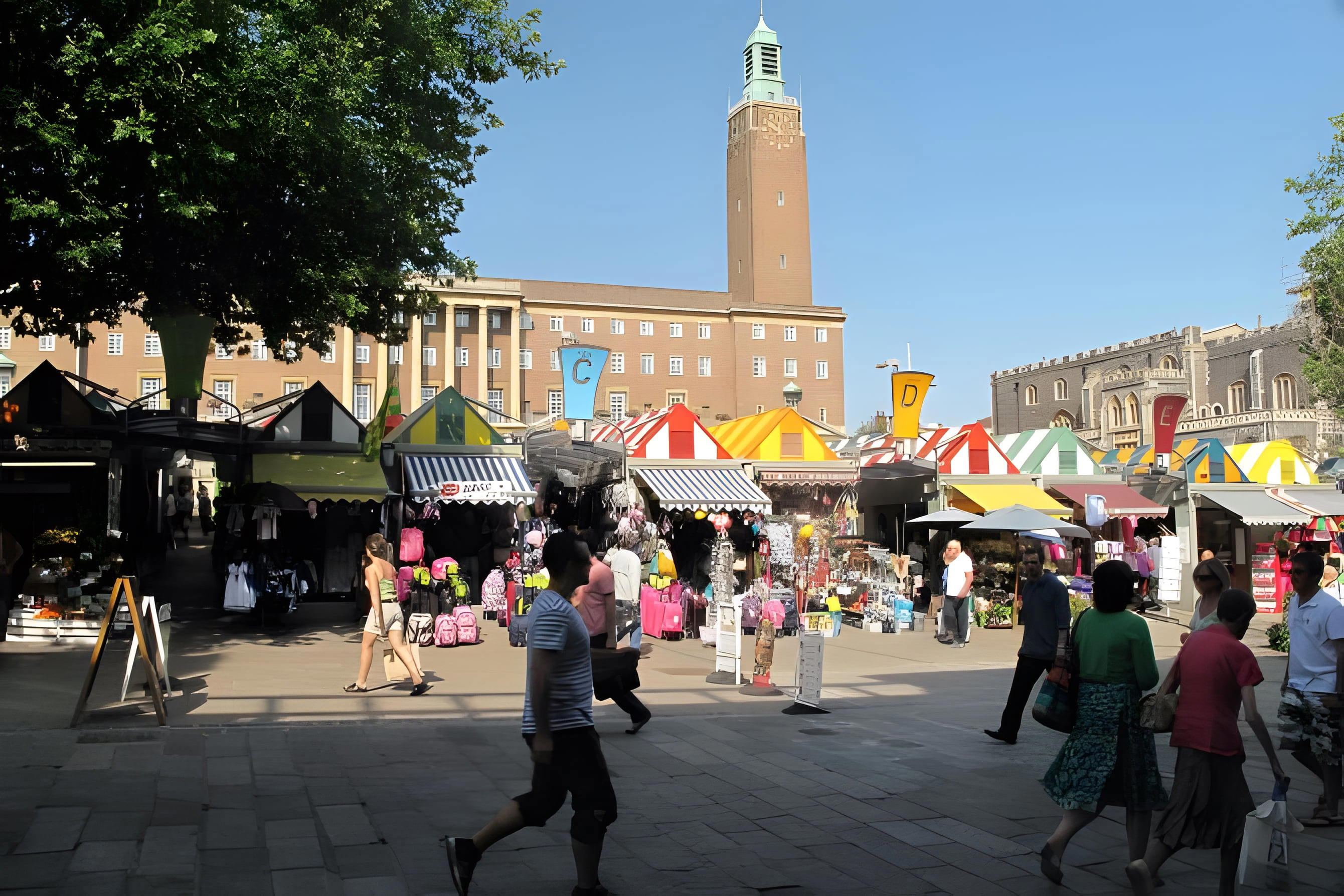 Trh v Norwiche