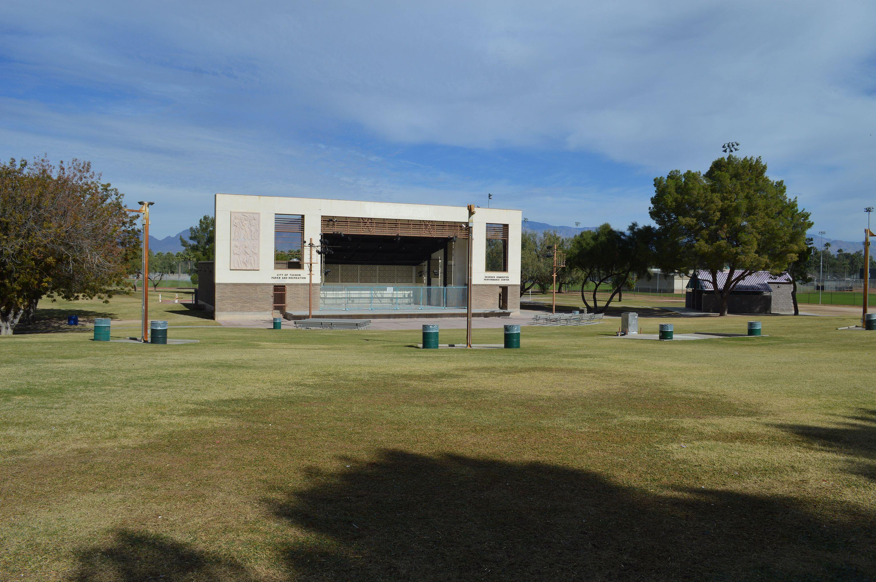 The Georges Demeester Performance Center, in Reid Park in Tucson.