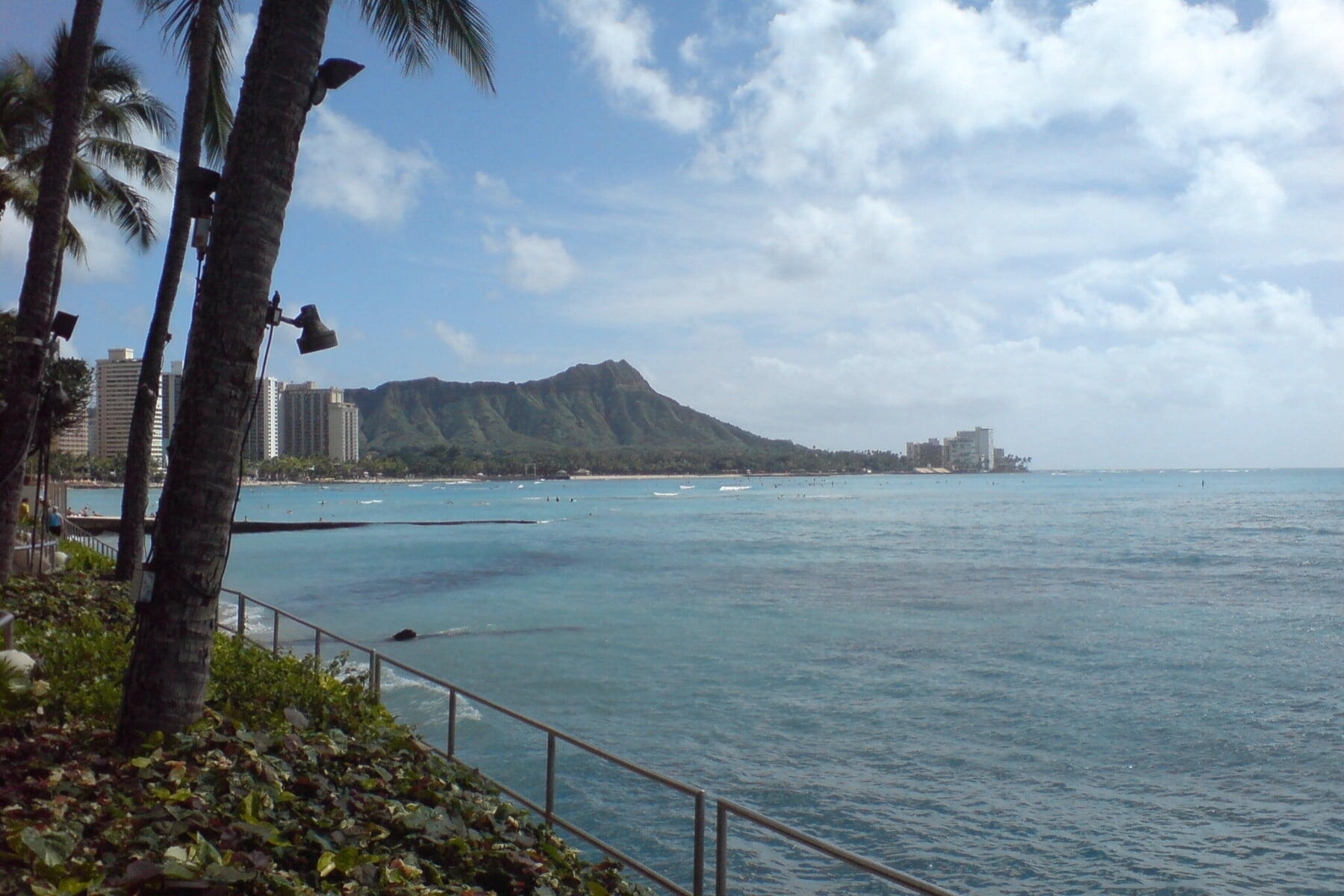 Honolulu - A shot of Diamond Head in Hawaii.