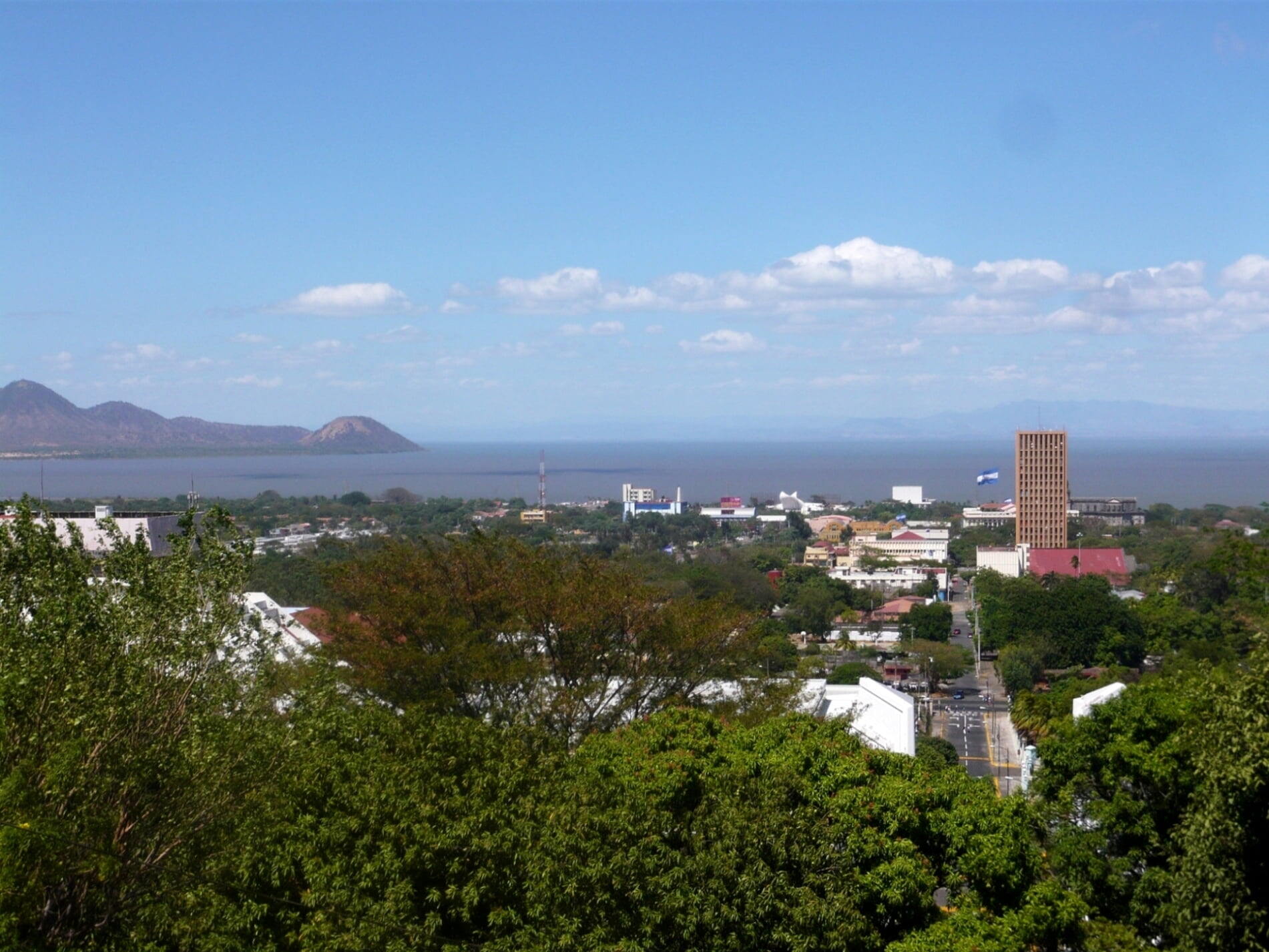 Managua - Managua seen from Loma de Tiscapa
