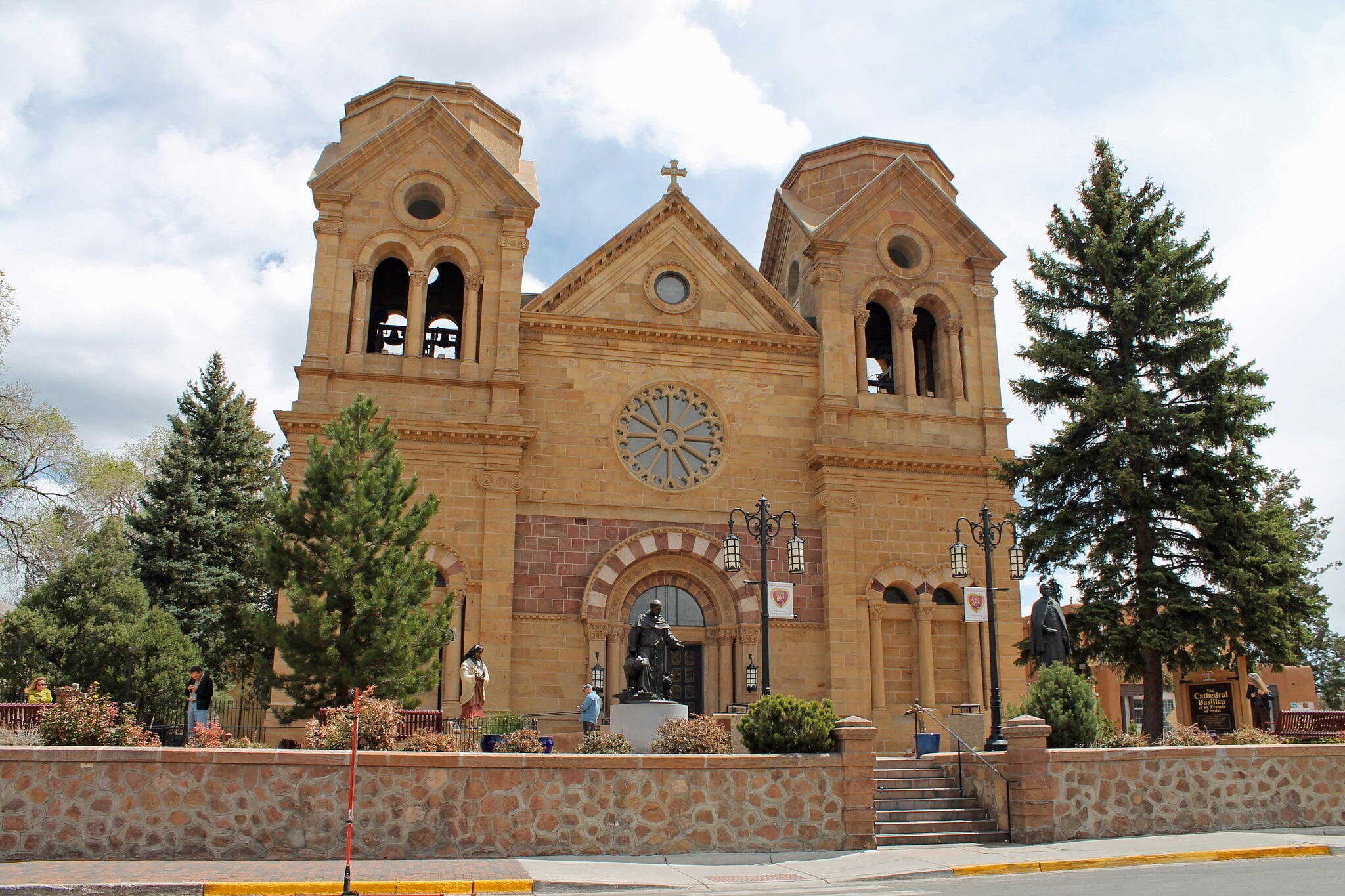 Santa Fe - Cathedral Basilica of St. Francis of Assisi, Santa Fe, New Mexico.