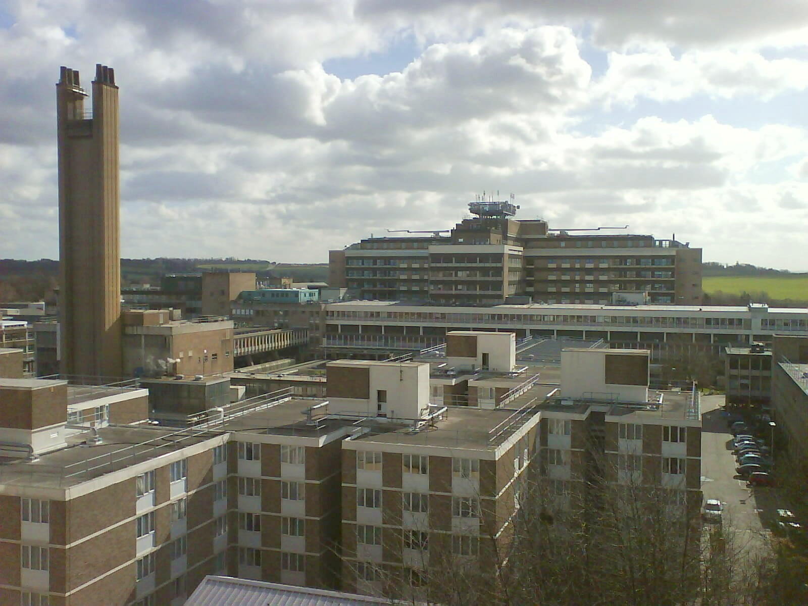 Cambridge - Taken by the user, from the top of the multistory car park at en:Addenbrooke's Hospital.