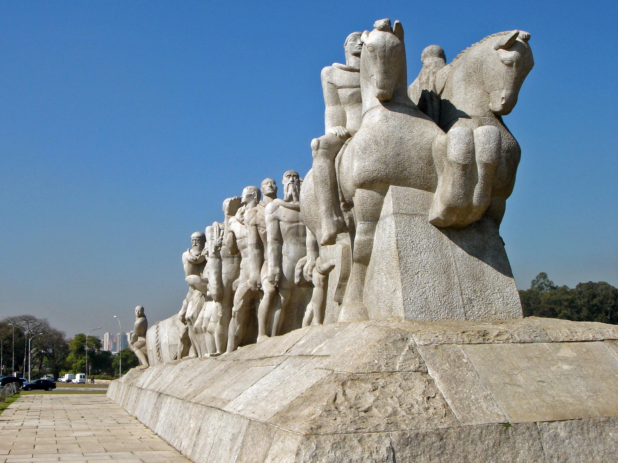 Monumento Bandeirantes, São Paulo, Brazil