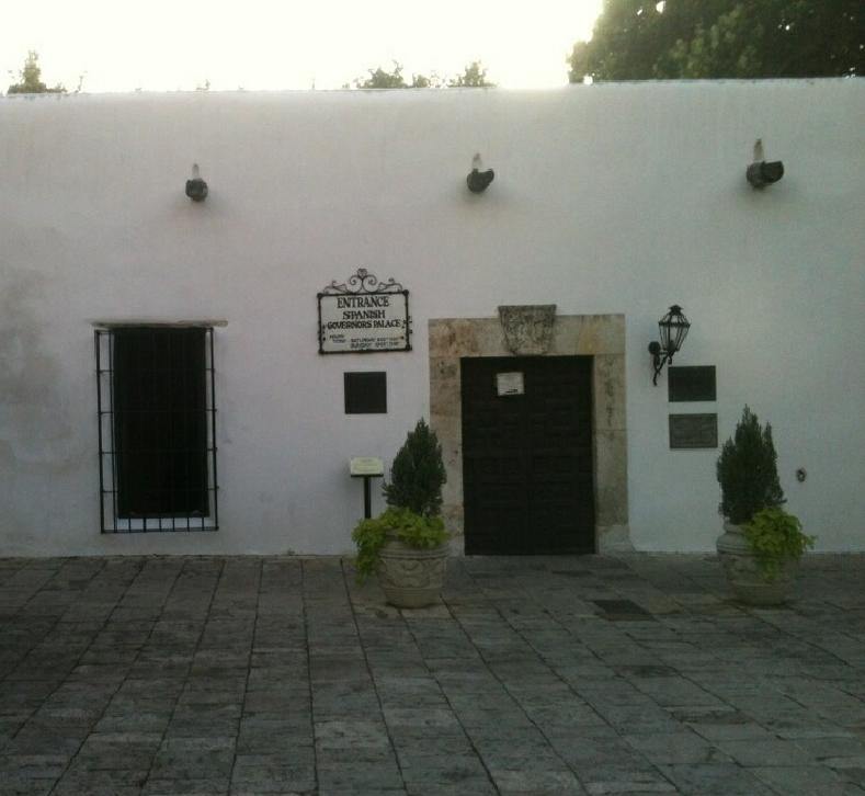 Spanish Military Governors Palace exterior in San Antonio, Headquarters for Presidio San Antonio de Bexar